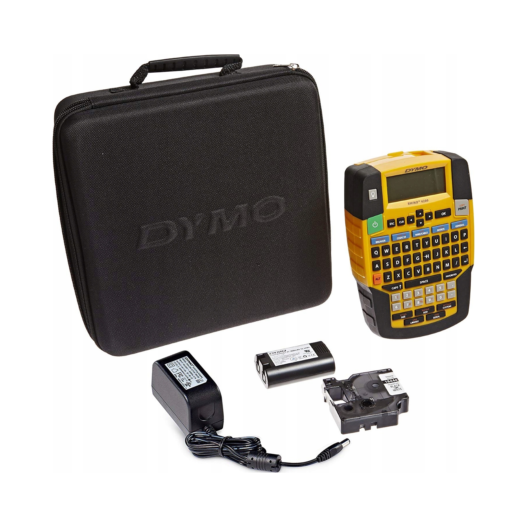 Tlačiareň etikiet s kufríkom Dymo Rhino 4200