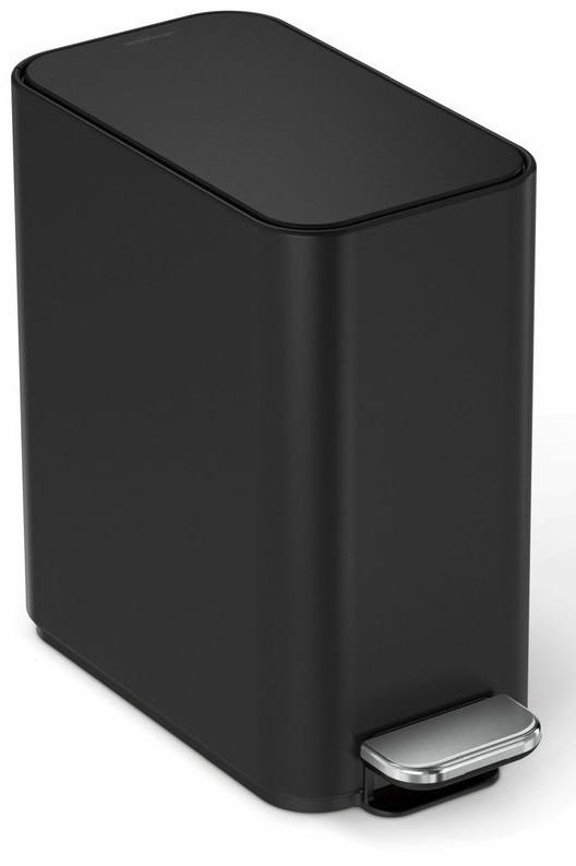 simplehuman Slim odpadkový koš 5 l Černý