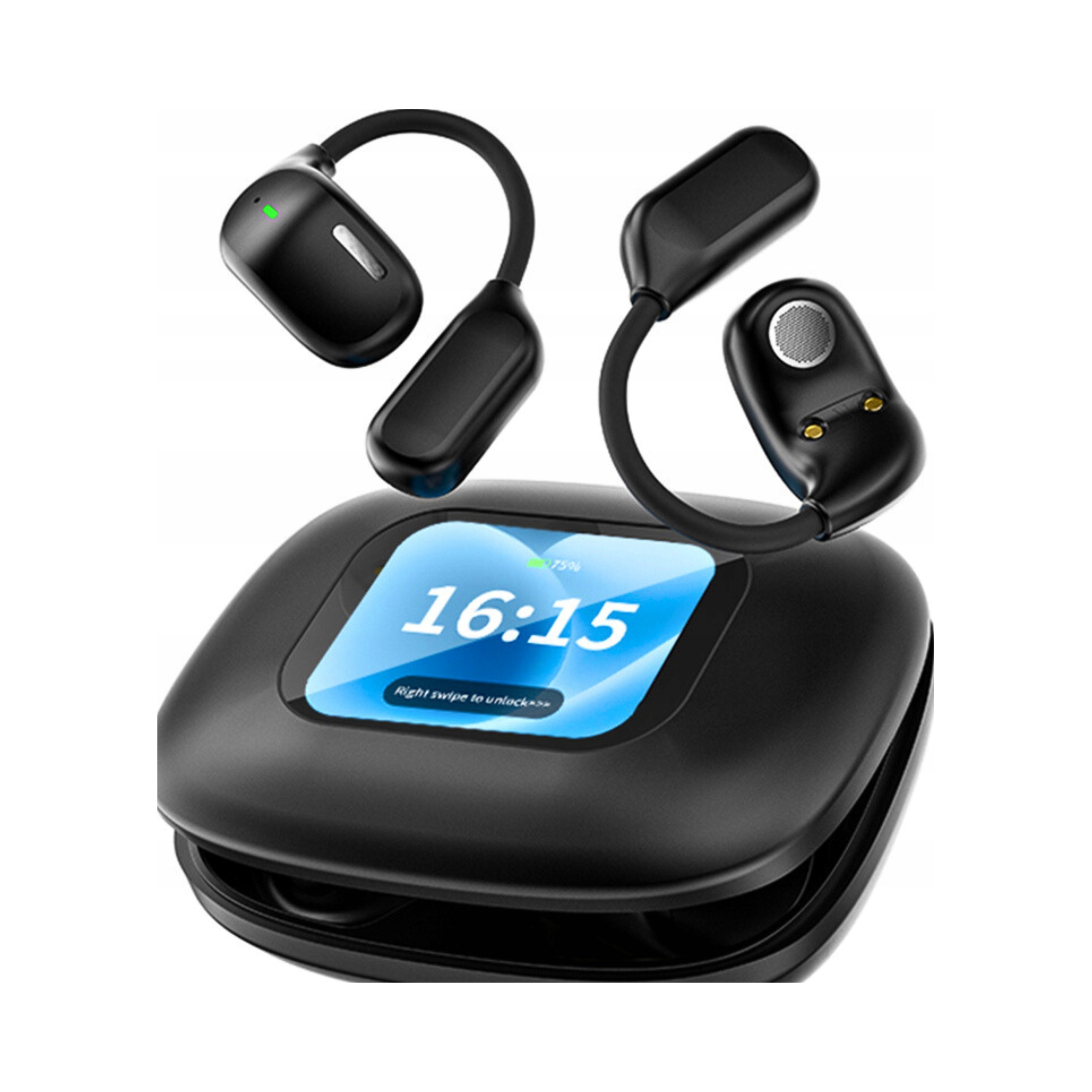 Słuchawki bezprzewodowe bluetooth Tłumacz jeżyków Do Sportów I Rozmów