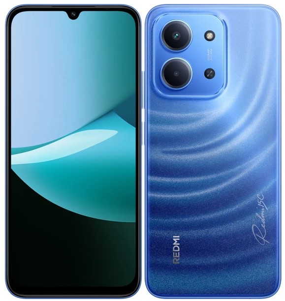 Chytrý telefón Xiaomi Redmi 15C, 4GB/128GB, Moonlight Blue