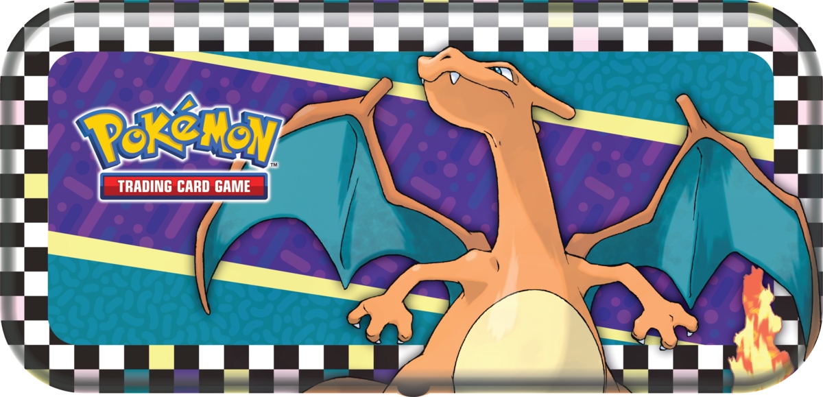 Pokémon TCG: Piórnik na długopisy, kredki charizard 2 boostery