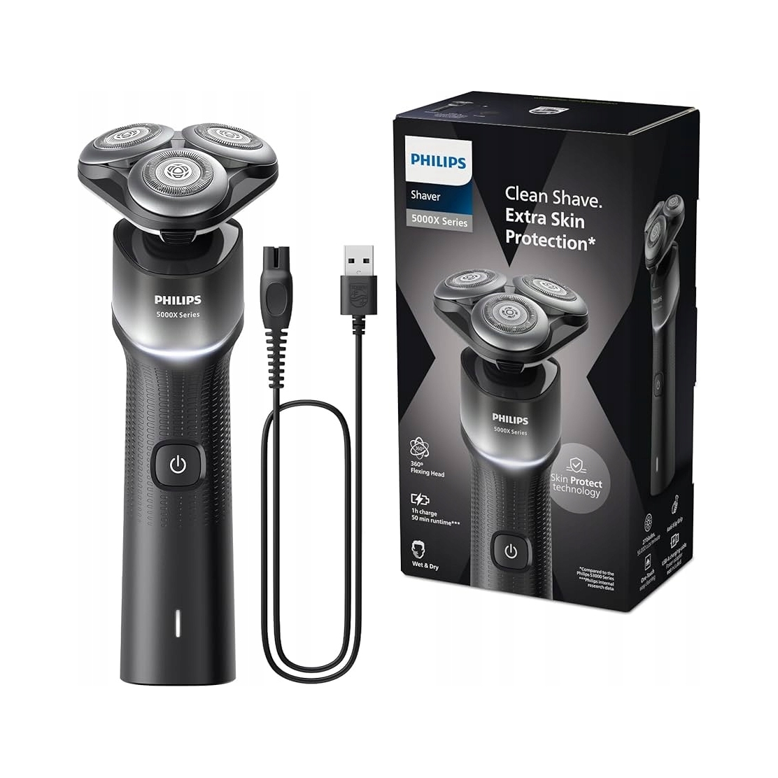 Golarka elektryczna głowicowa męska SkinEase seria 5000X Philips X5004/00