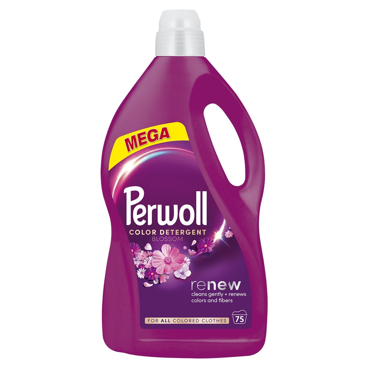 Levně Perwoll Renew Blossom Tekutý prací prostředek 3,75 l 75 praní