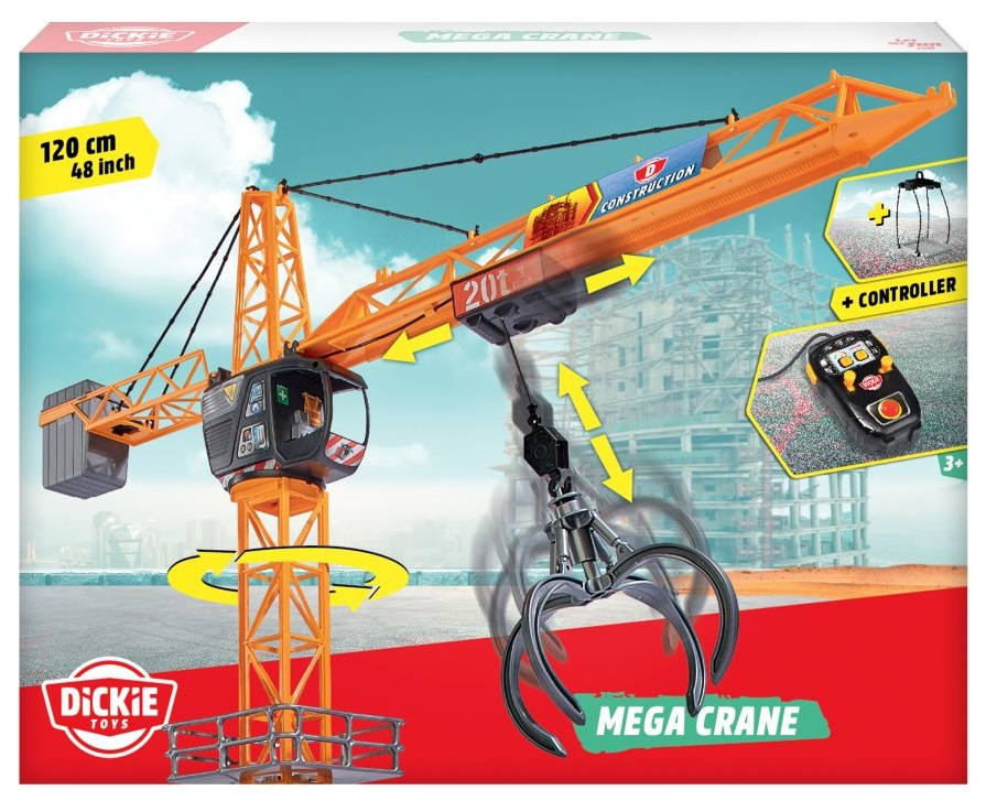 Dźwig Crane Dickie Toys Opakowanie Do Wglądu