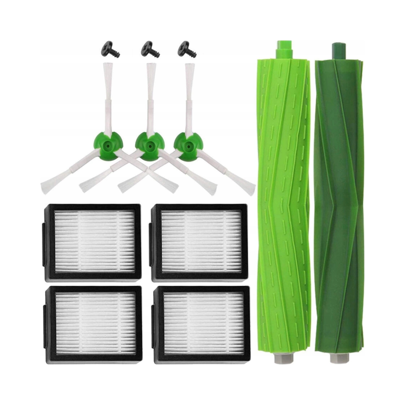 Set XL Kartáče a filtry příslušenství iRobot Roomba I7 I3 I5 I6 I8 E6 E7 x3