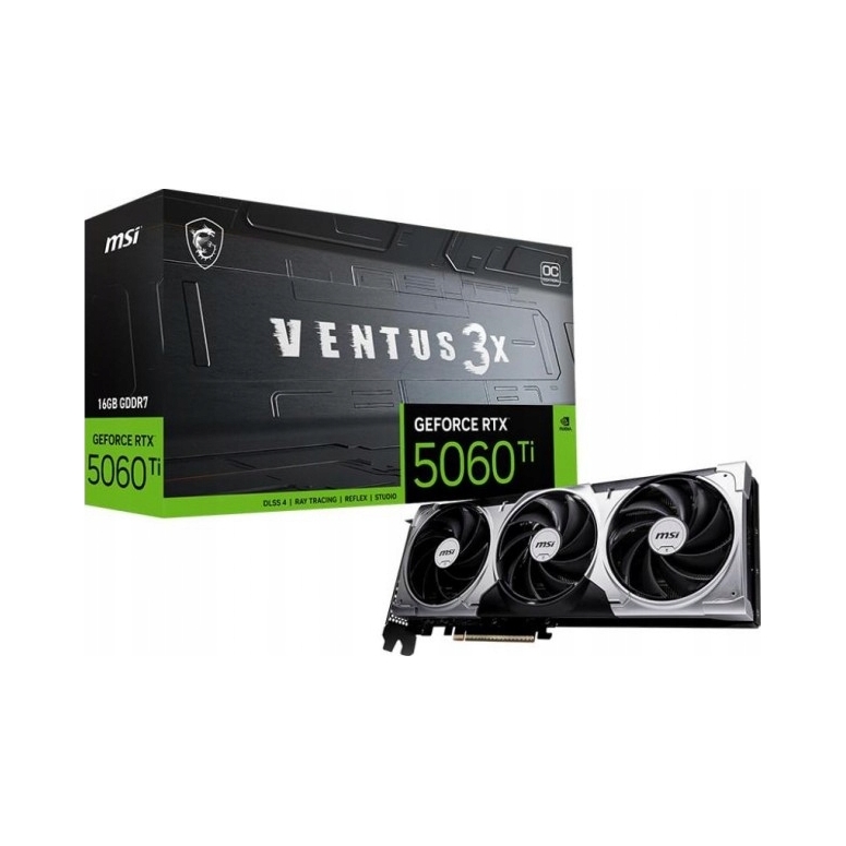Karta graficzna Msi GeForce Rtx 5060 Ti 16G Ventus 3X Oc Dlss 4