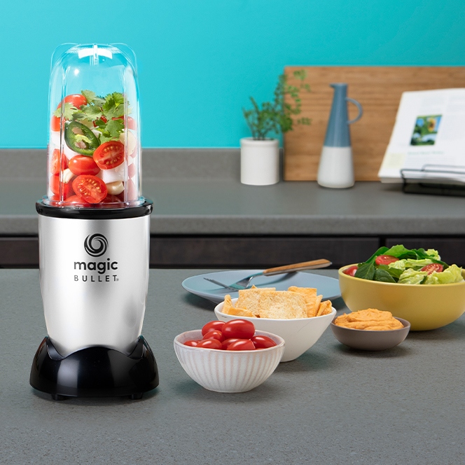 Blender kielichowy NutriBullet Magicbullet 200 W srebrny Model Magicbullet MBR10