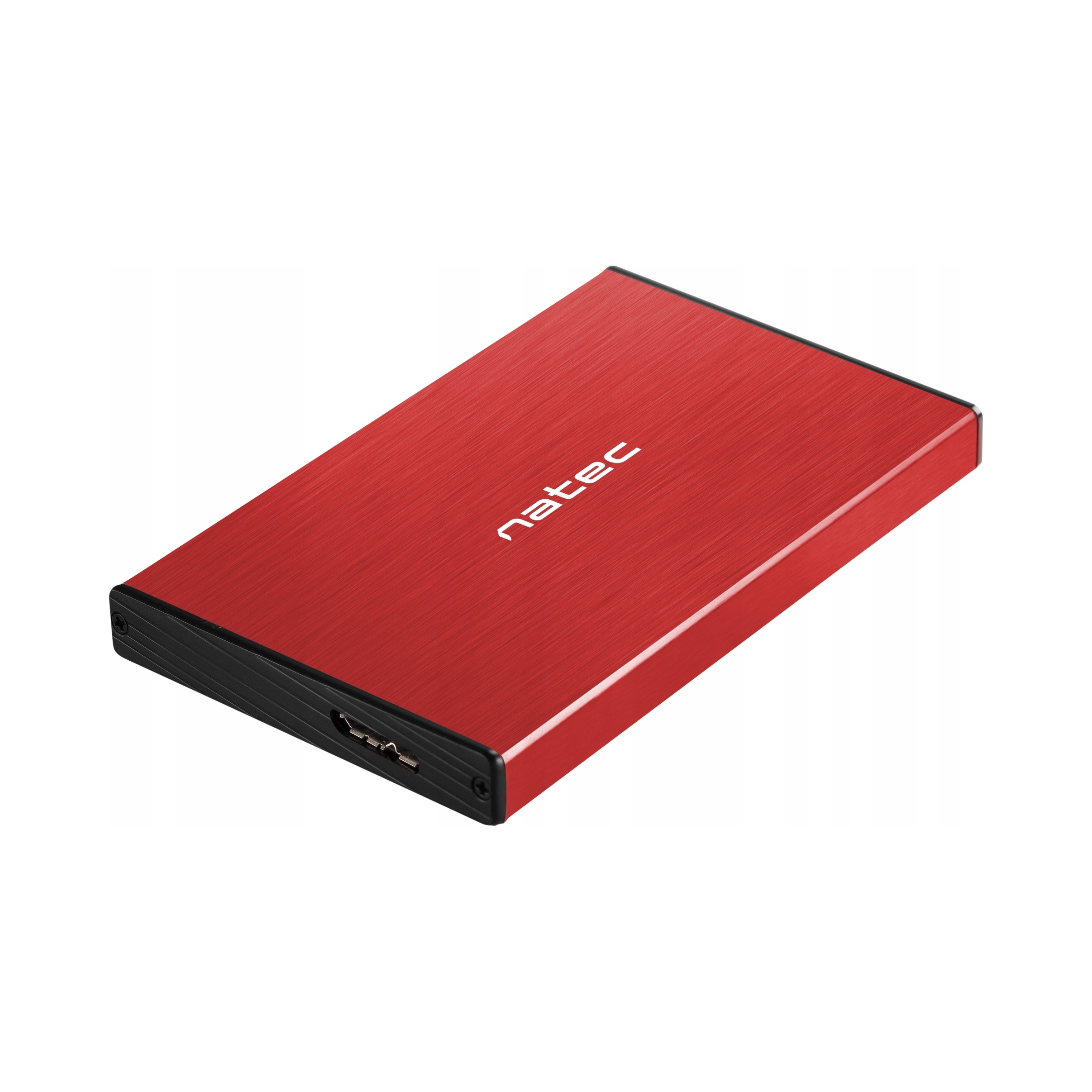 Natec Kieszeń zewnętrzna Hdd/ssd Sata Rhino Go 2,5 Usb 3.0 czerwona
