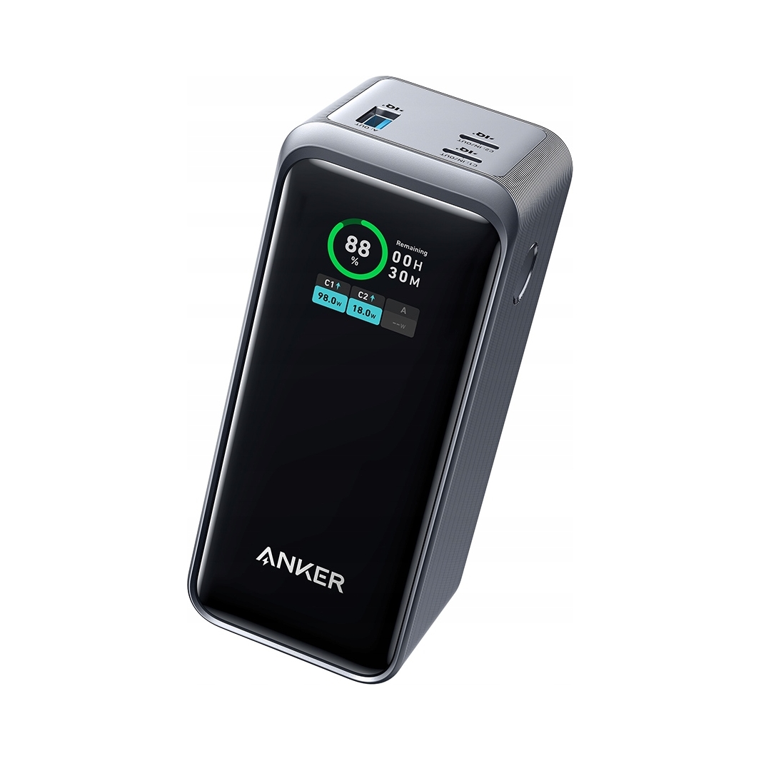 Anker Prime Powerbank 20000 mAh 200W Usb-c Led pre notebooky iPhone Výkonný
