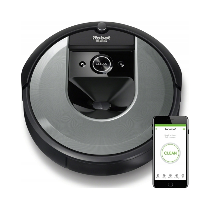 Robotický vysávač iRobot Roomba i7 i7156 strieborný/sivý
