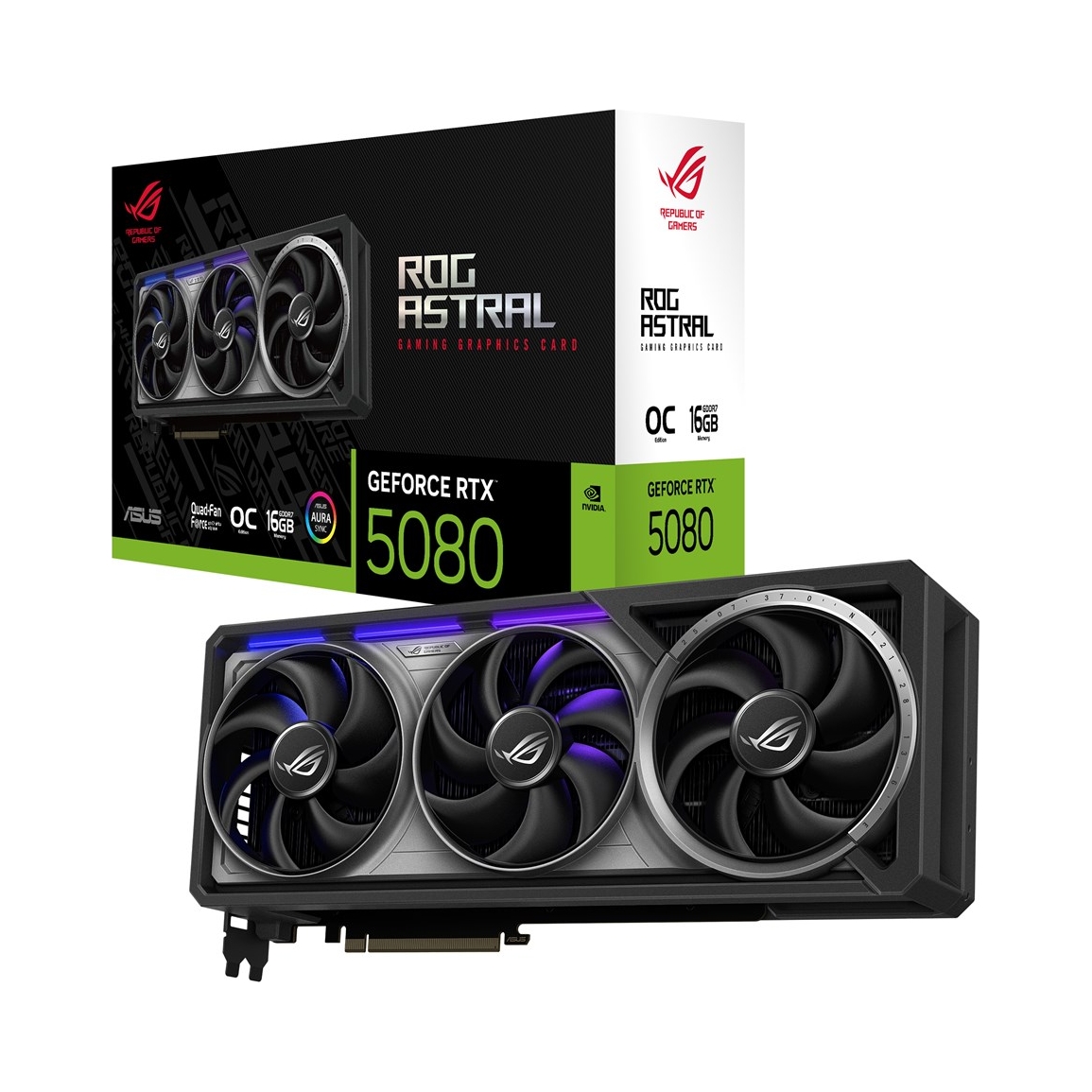 Karta graficzna Asus GeForce Rtx 5080 Rog Astral Oc 16GB Dlss 4