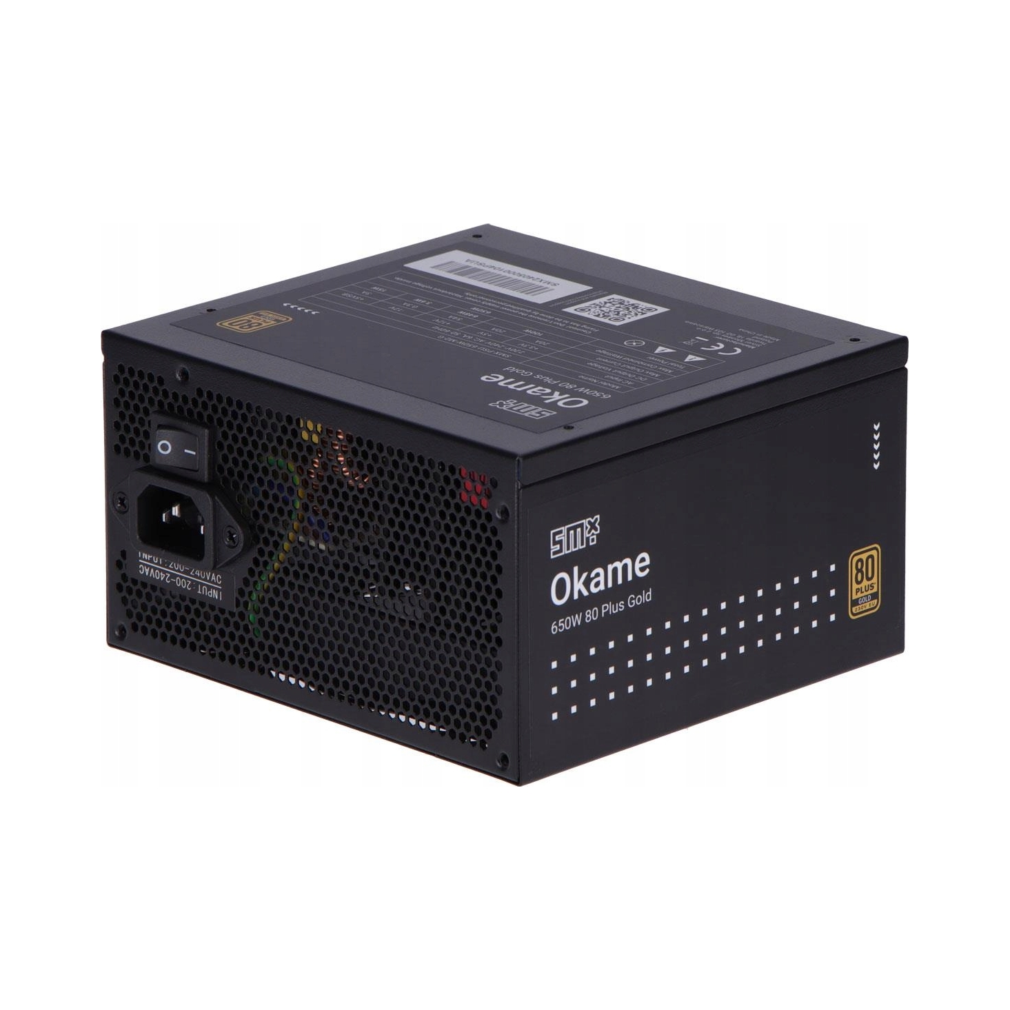 Zasilacz do komputera Silver Monkey X Okame M2 650W 80 Plus Gold Eu