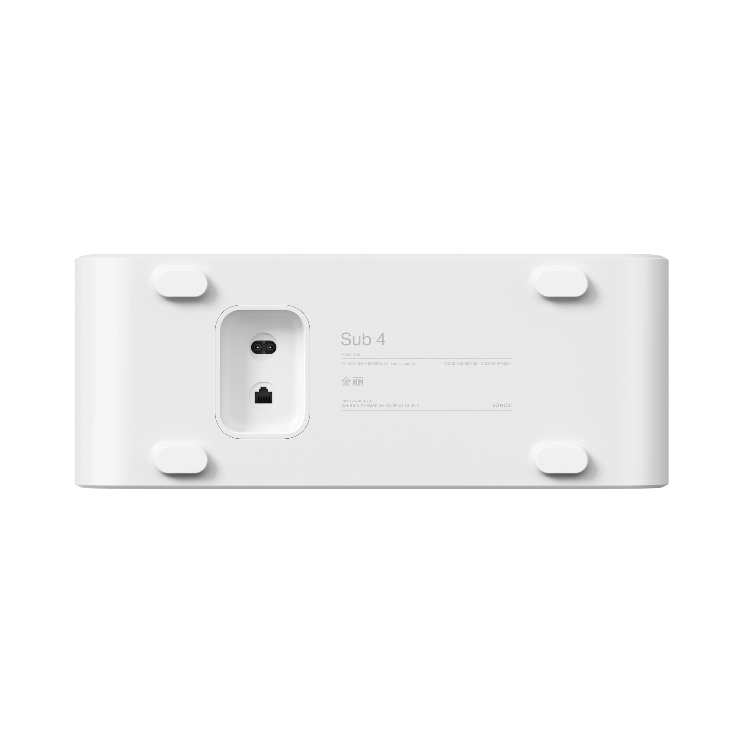 Subwoofer Sonos Sub 4 biely