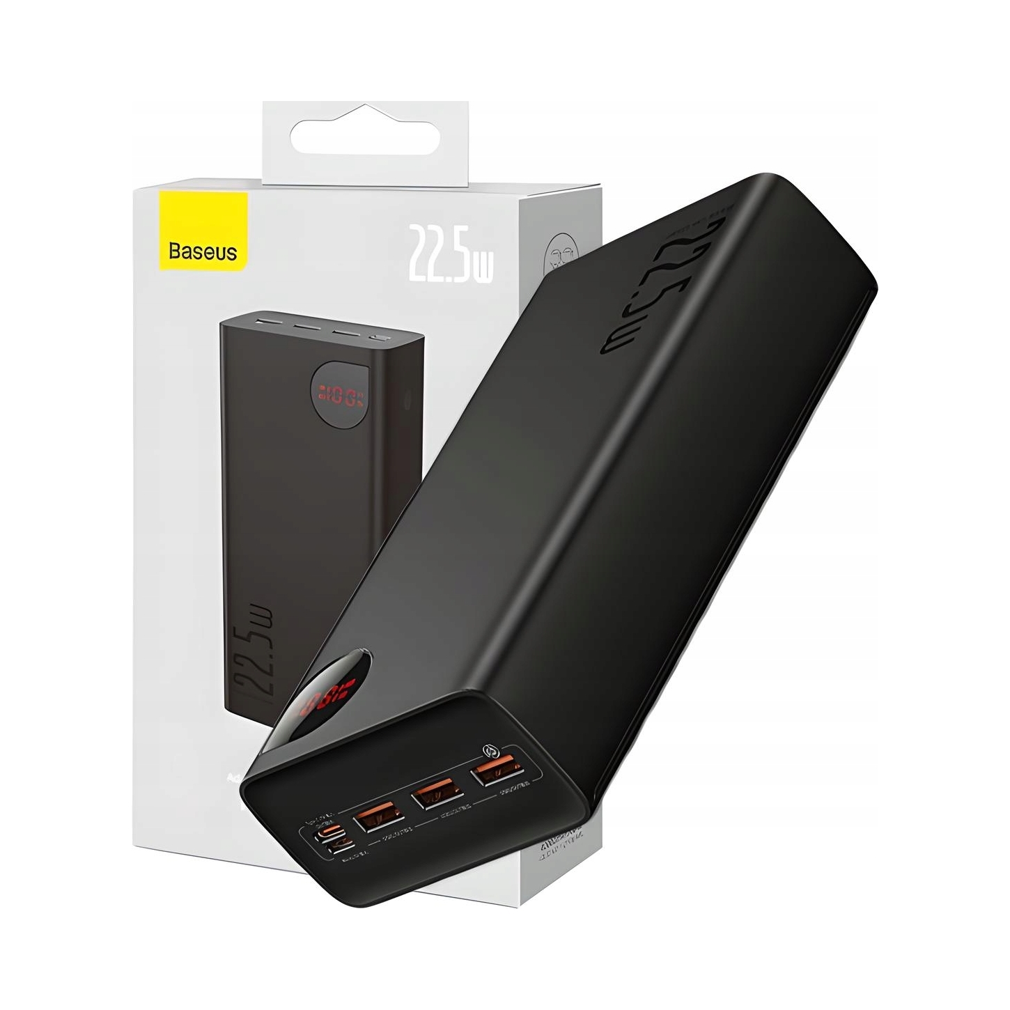 Powerbanka Baseus 40000 mAh čierna