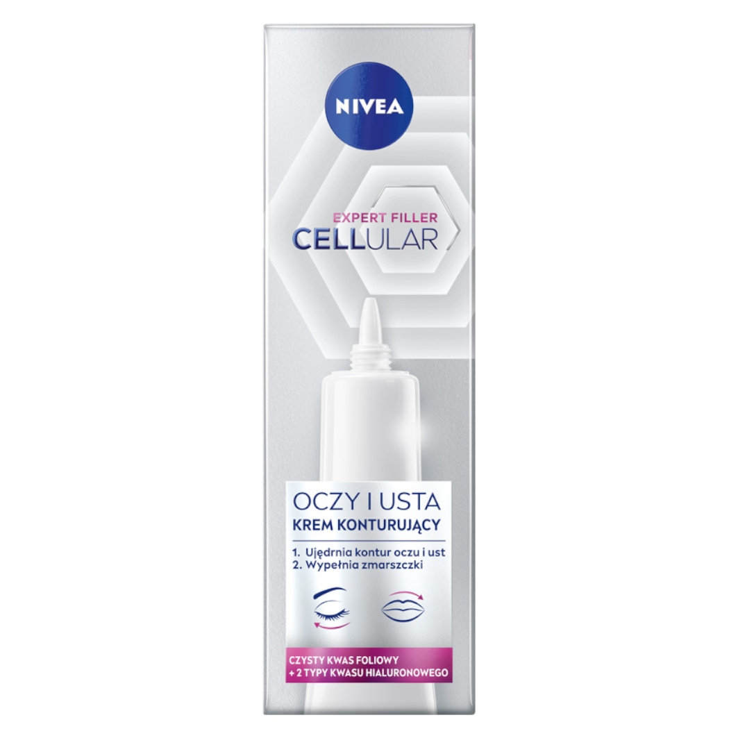 Nivea Cellular Expert Filler Konturovací krém na oči a rty, 15 ml