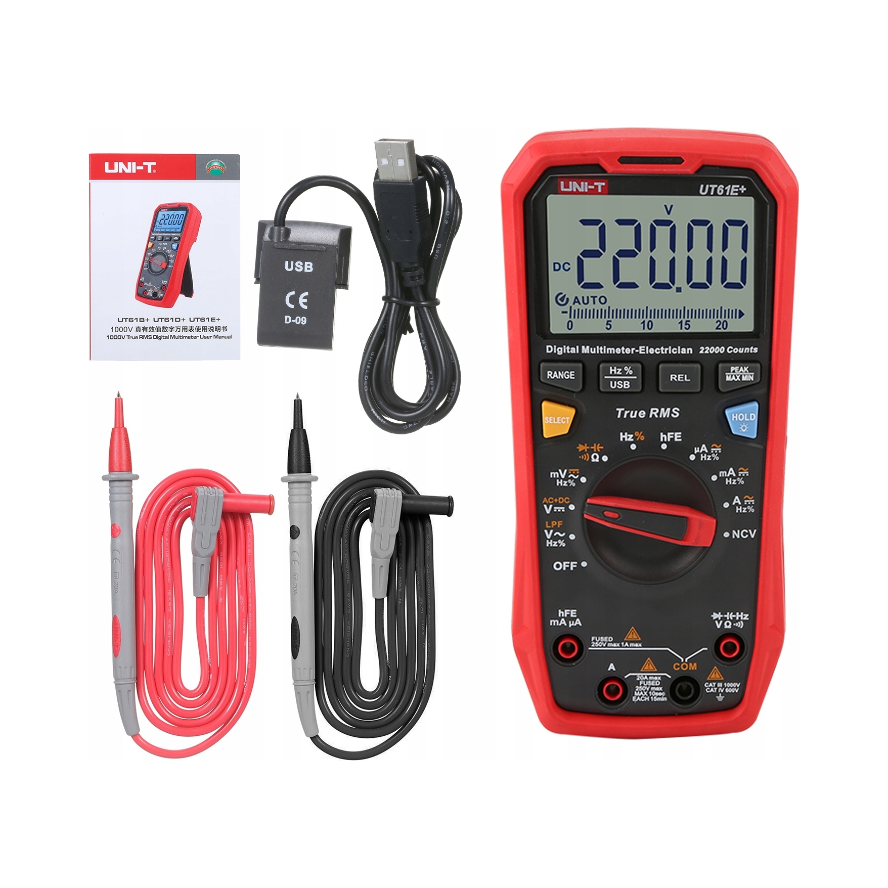 Мультиметр UNI-T UT61E