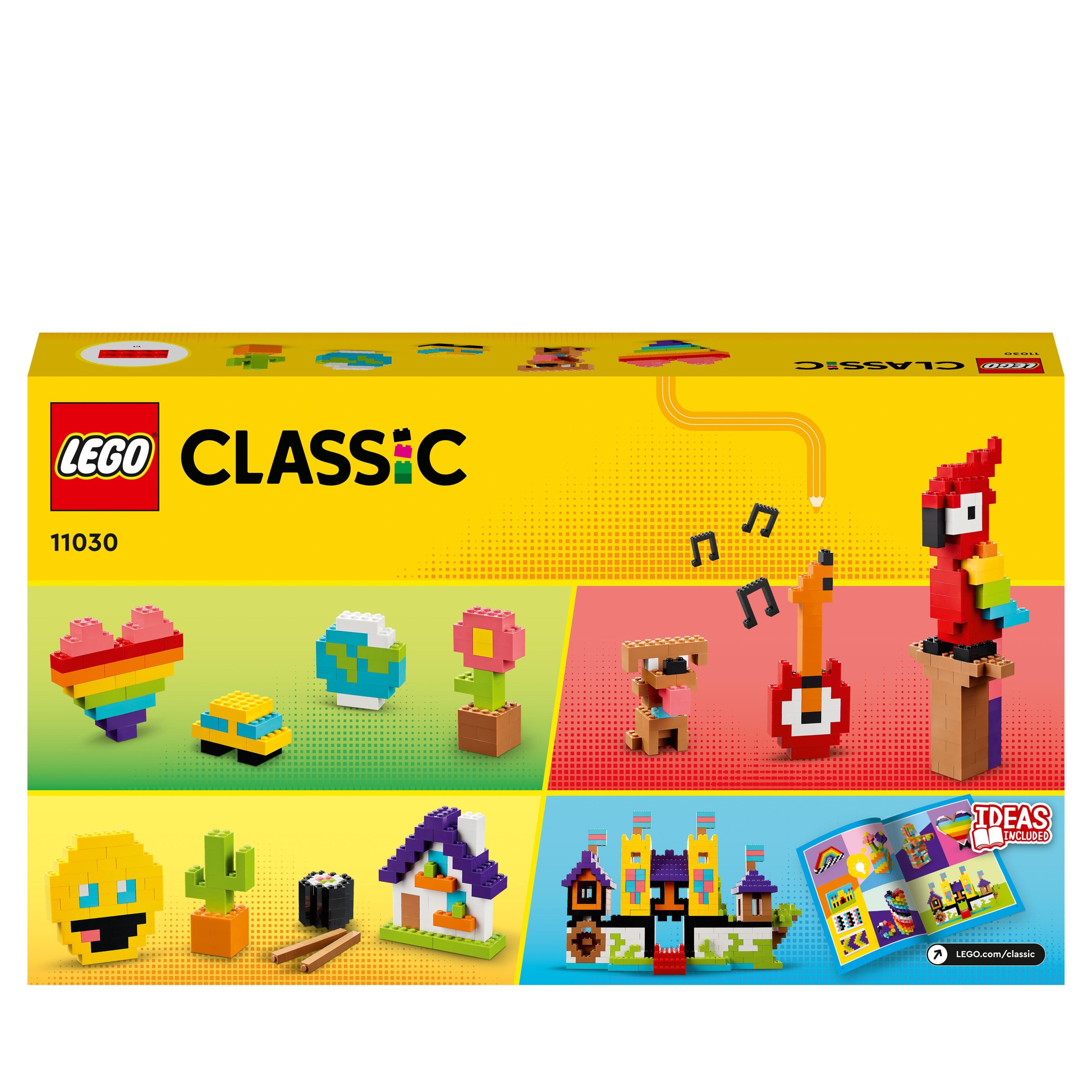 LEGO Classic Sterta klocków Duży Zestaw 1000 El. 11030 Liczba elementów 1000 szt.