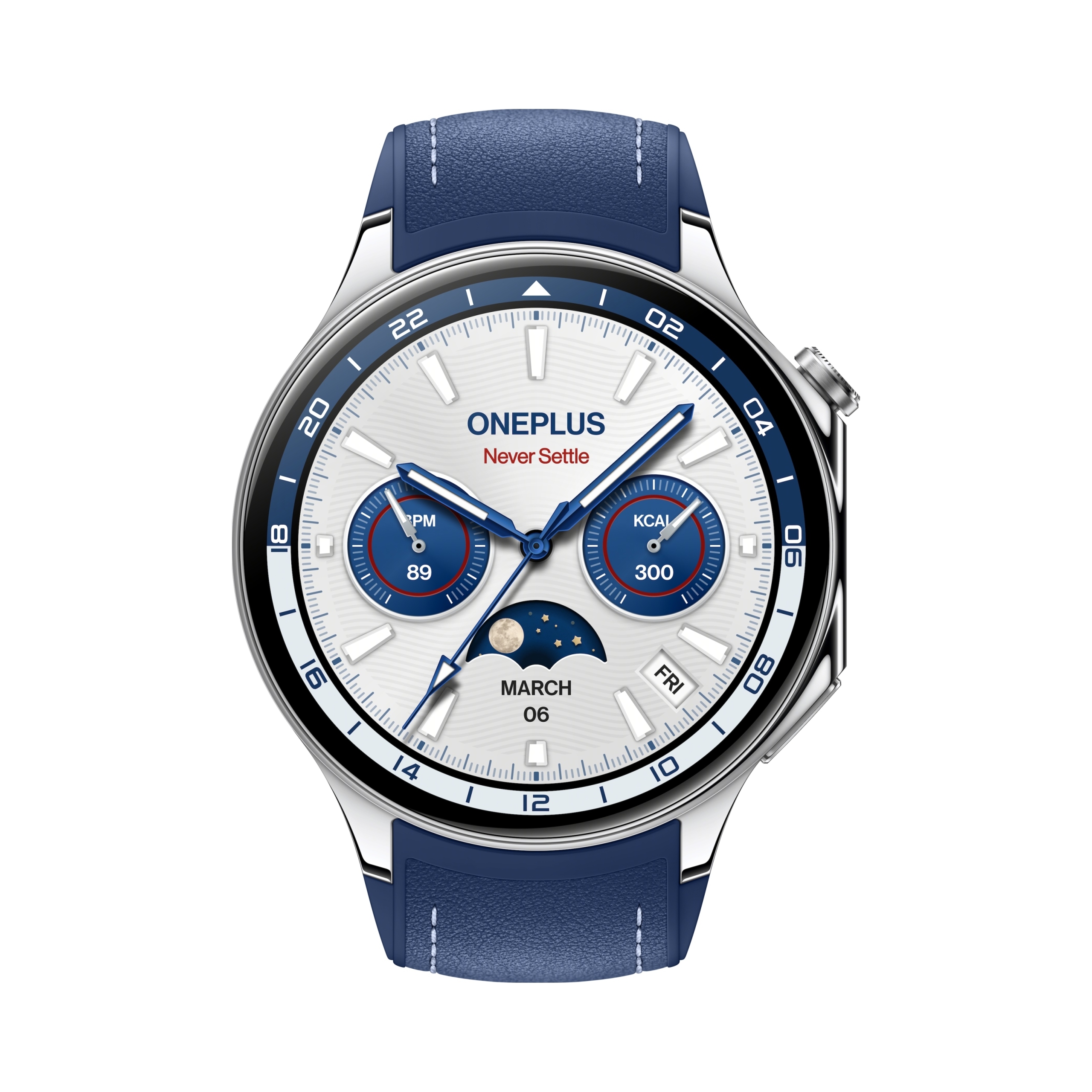 Smartwatch OnePlus Watch 2 Nordic Blue Edition niebieski