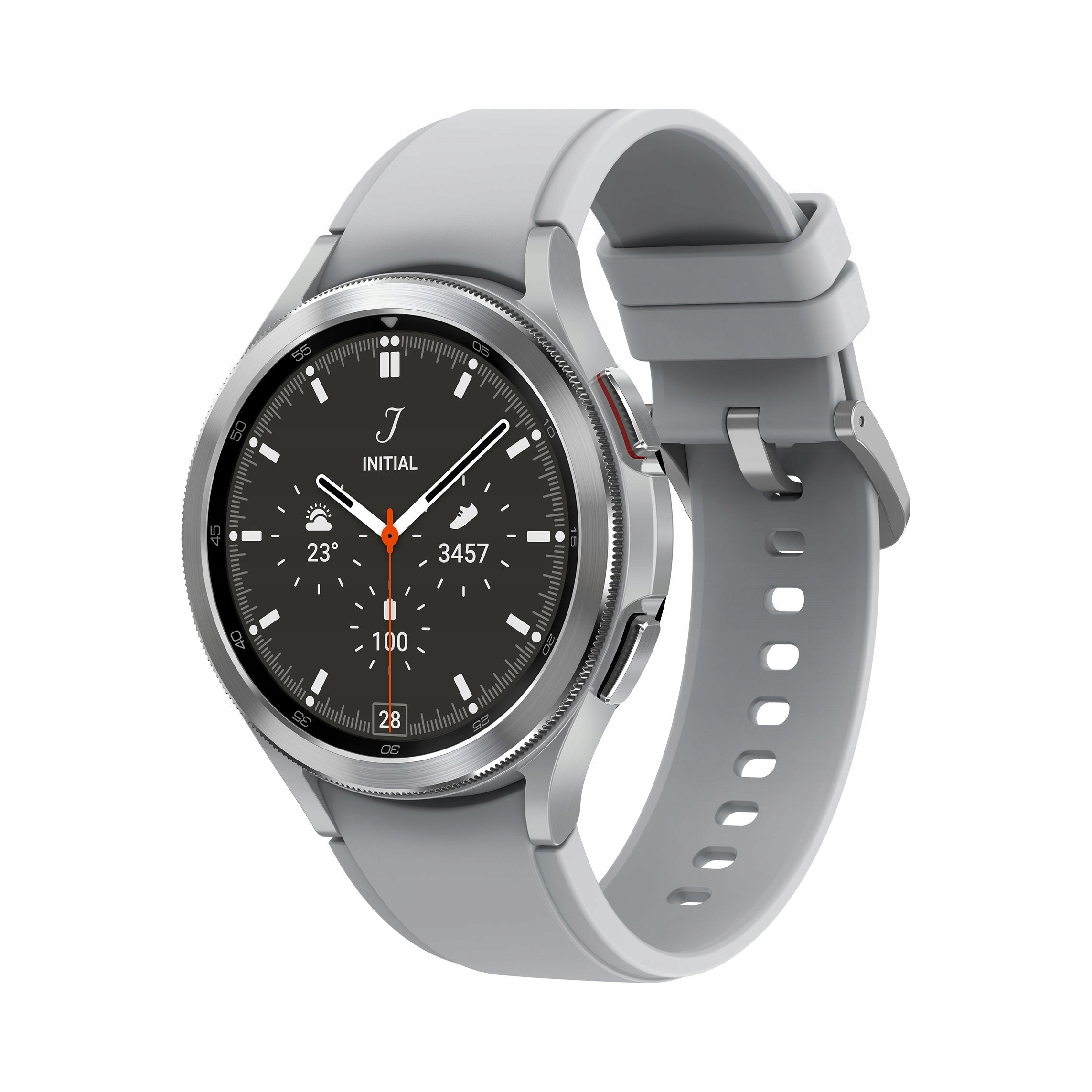 Chytré Hodinky Samsung Galaxy Watch4 Classic (R895) Stříbrné 46 mm Lte Gps Nfc
