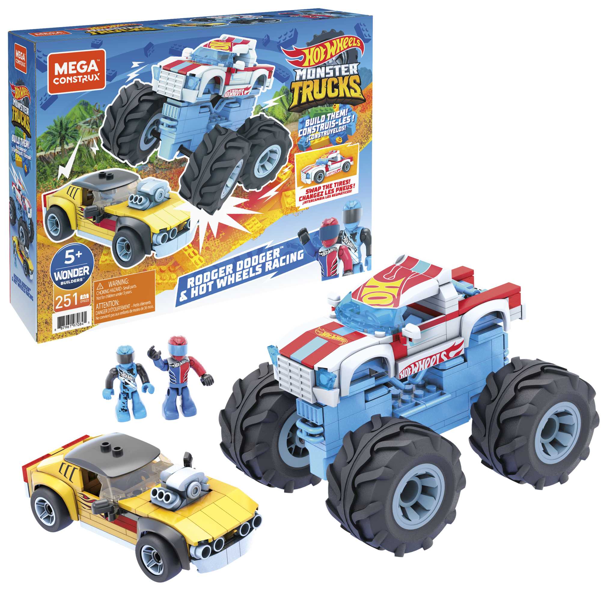 

Mega Construx Hot Wheels Monster Trucks