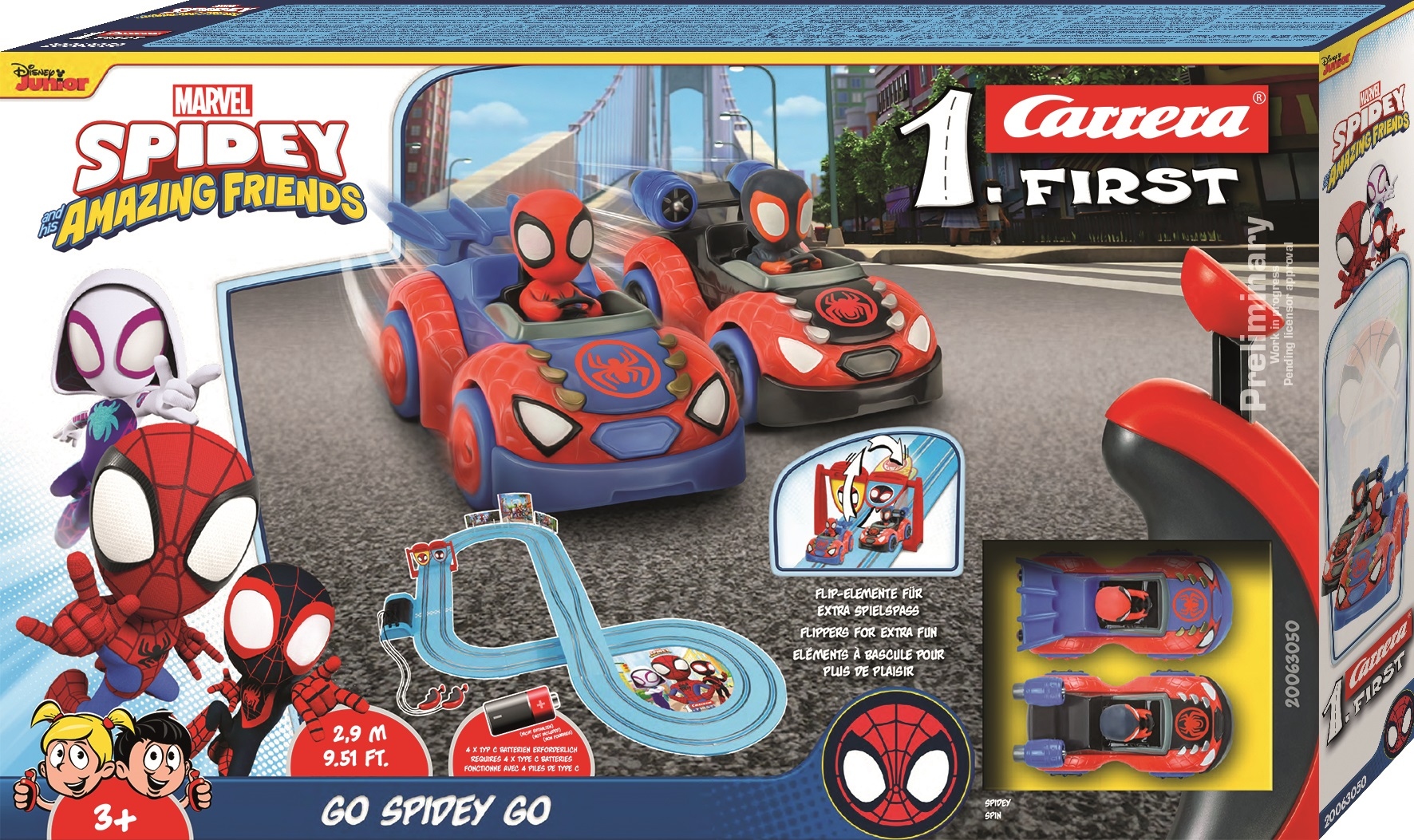 Tor Carrera Spidey Go Spidey Go! 2,9m