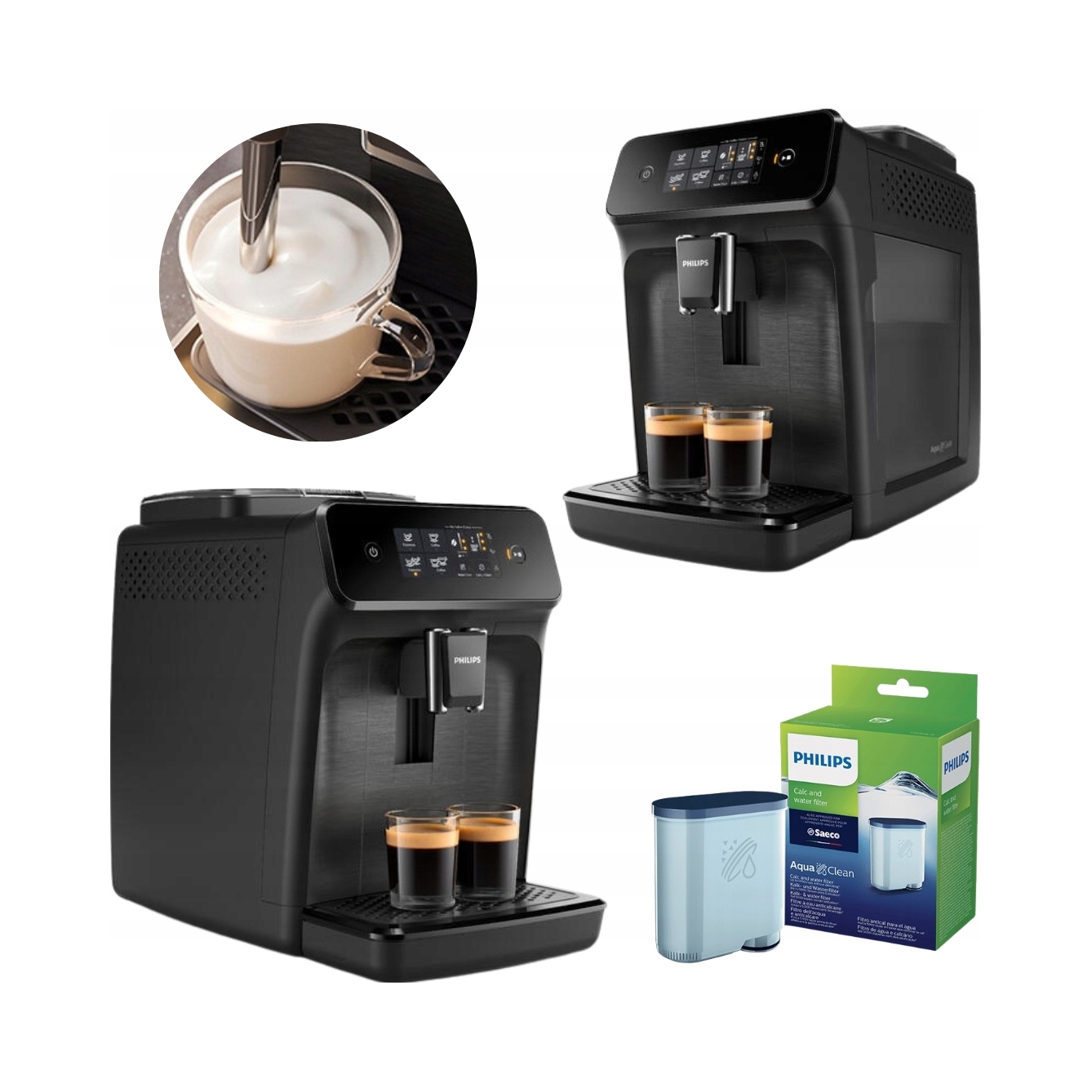 Automatický kávovar na espresso Philips EP1200/00 1500 W čierny
