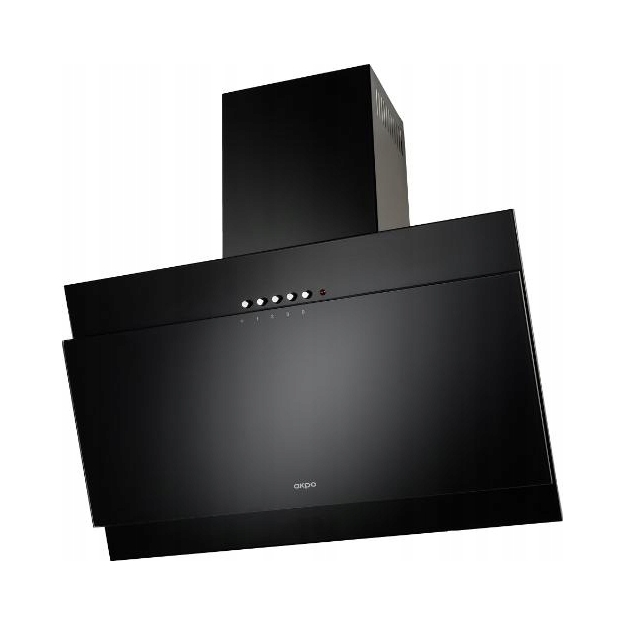 2X Okap Kominowy Akpo WK-4 Juno 60 cm Czarny