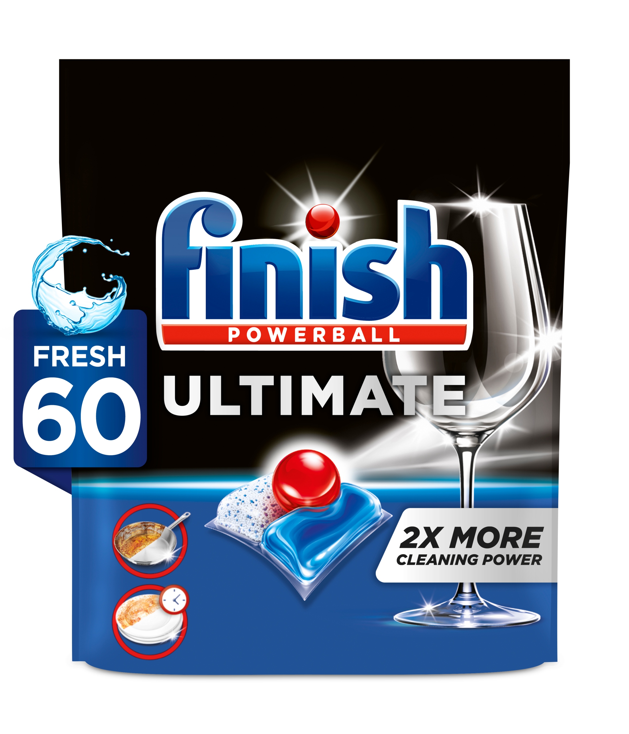 Finish Ultimate Kapsle do myčky nádobí all-in-1 60 ks