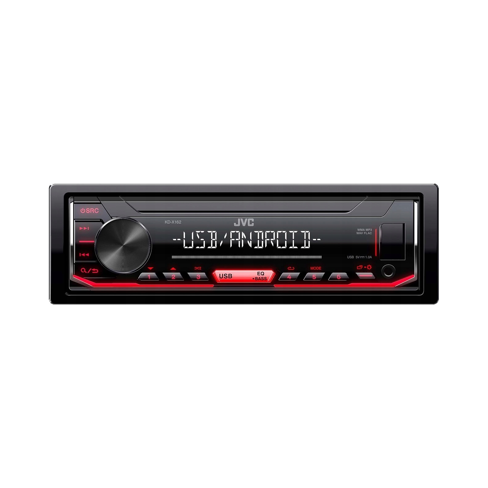Jvc Kdx- 162 Radio samochodowe Usb Red Jvc