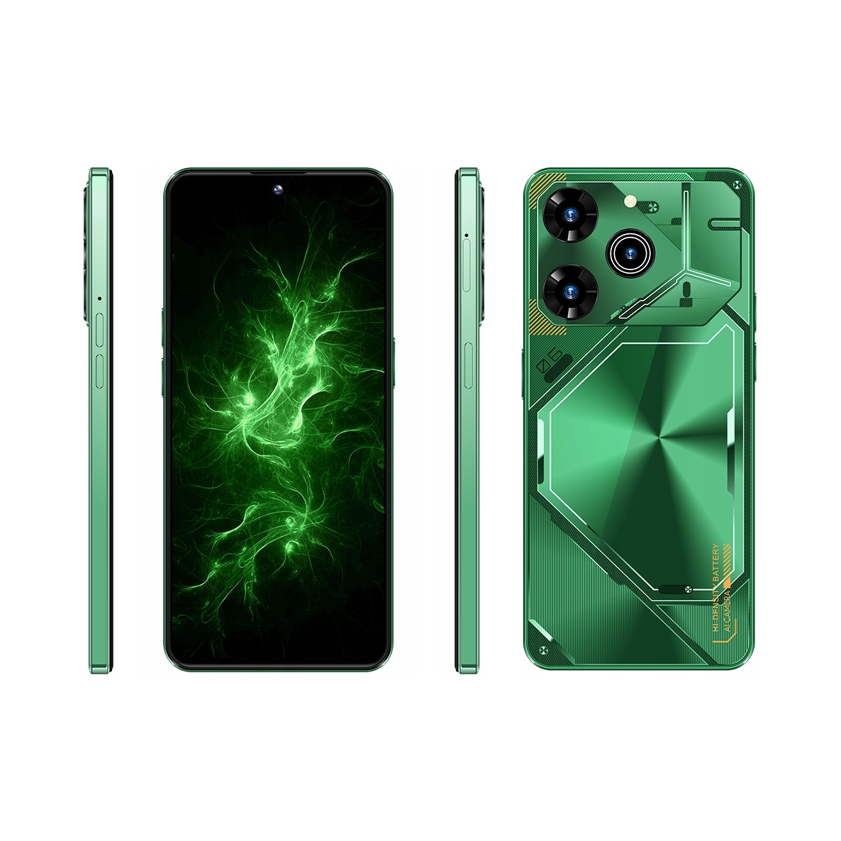 Smartfon myPhone Classic 16 GB / 1 TB 5G zielony