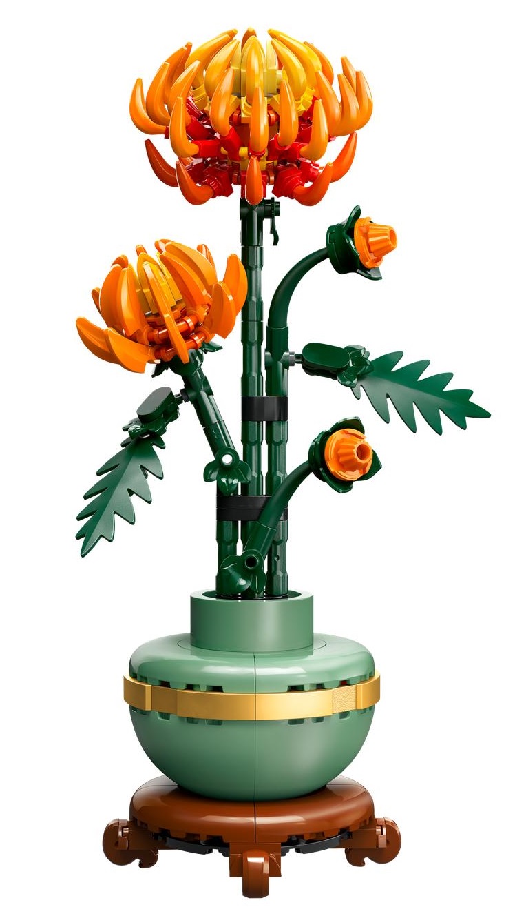 LEGO ICONS 10368 Chryzantema + TORBA PREZENTOWA LEGO Numer produktu 10368