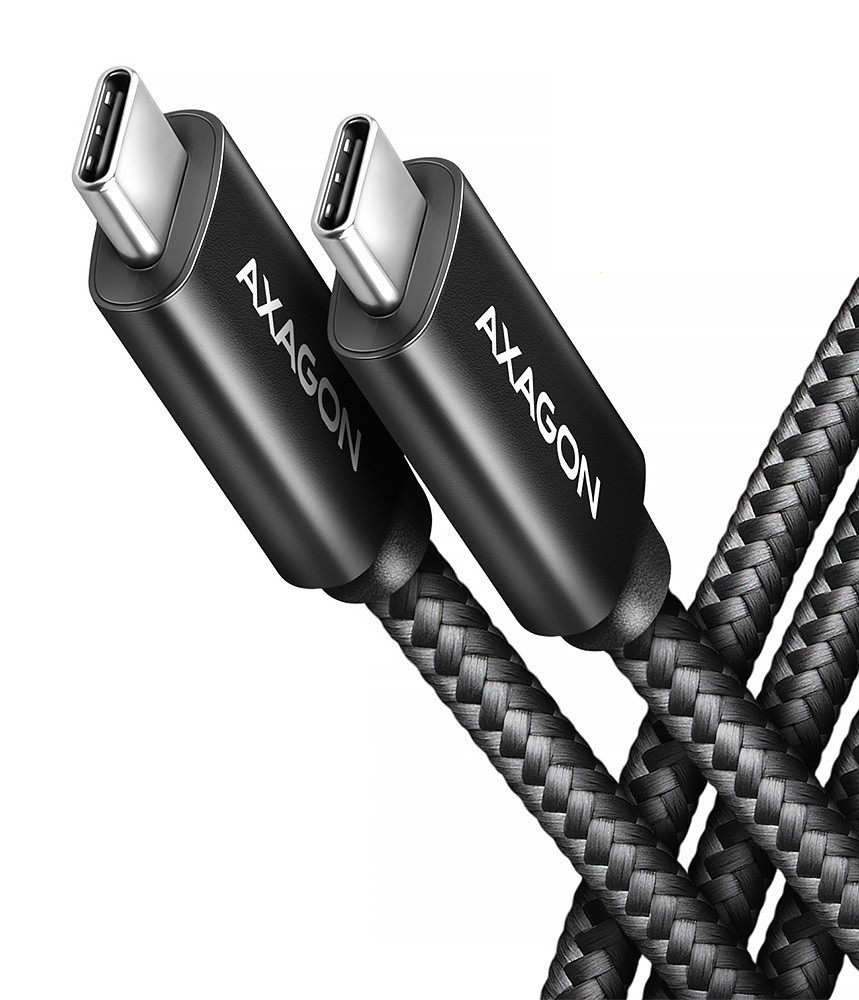 Axagon Kabel BUCM4X-CM10AB Kabel Usb-c Usb-c, USB4 Gen 3x2 1m, Pd 240W, 8