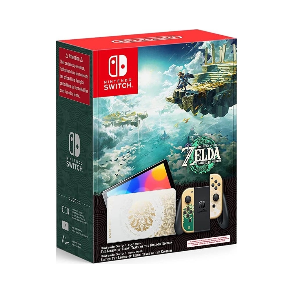 Konsola Nintendo Switch OLED edycja Zelda Tears of the Kingdom