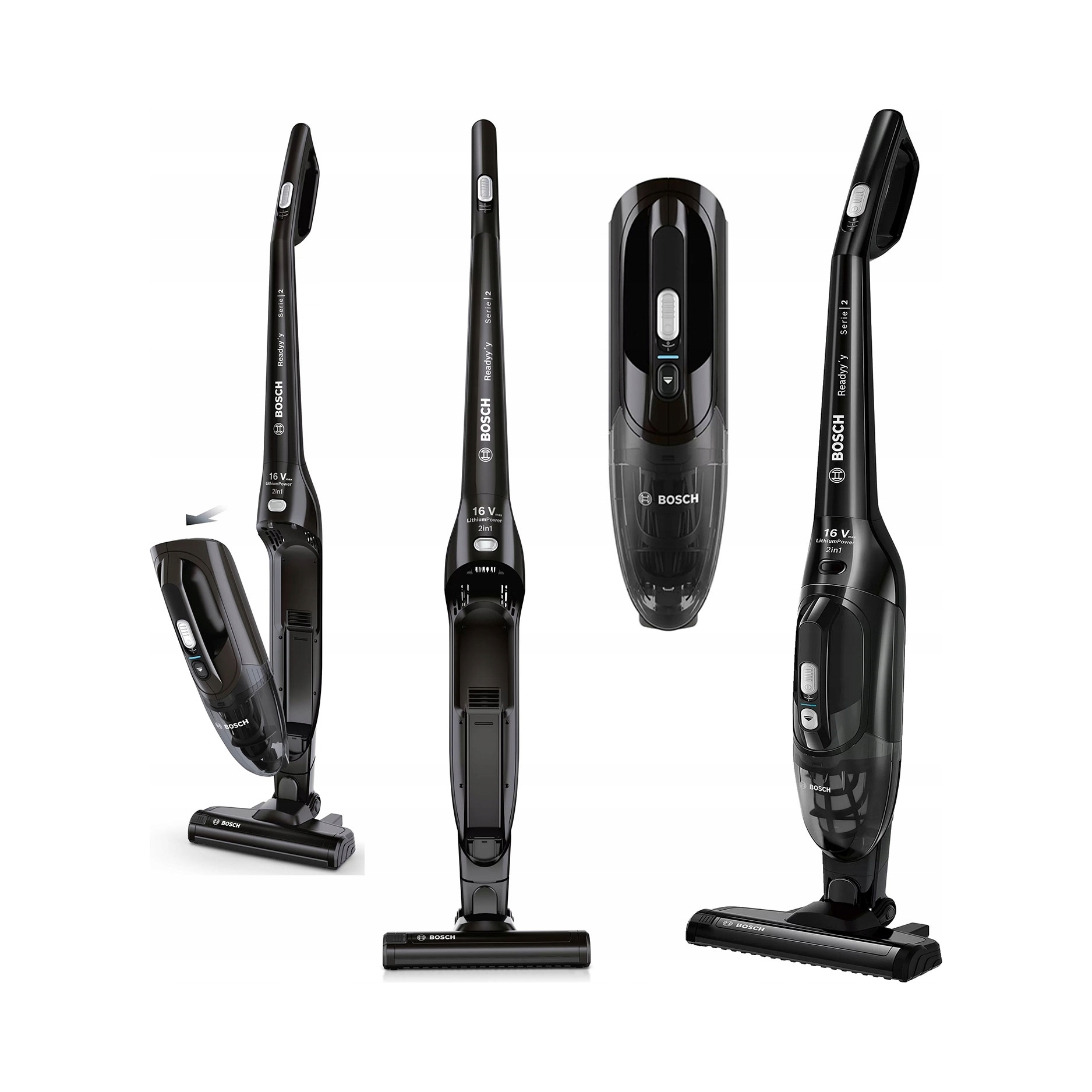 Nowy Odkurzacz pionowy Bosch BBHL22BLCK czarny Bezprzewodowy