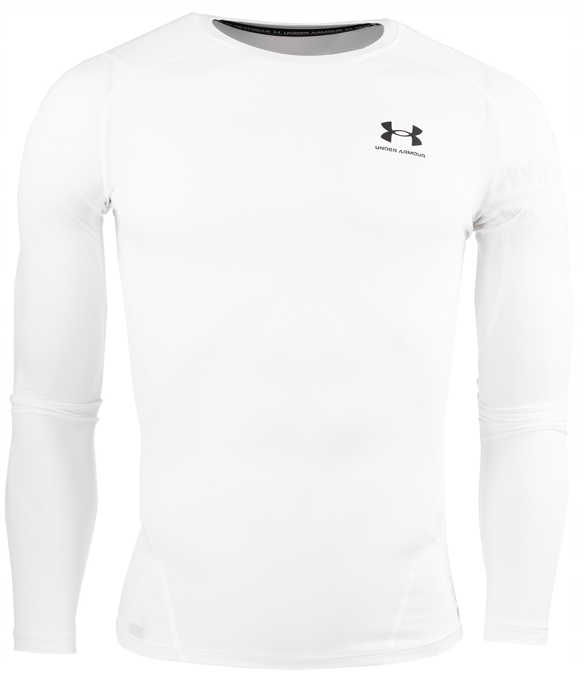 Under Armour Tričko Ua Hg Armour Comp Ls-wht bílá
