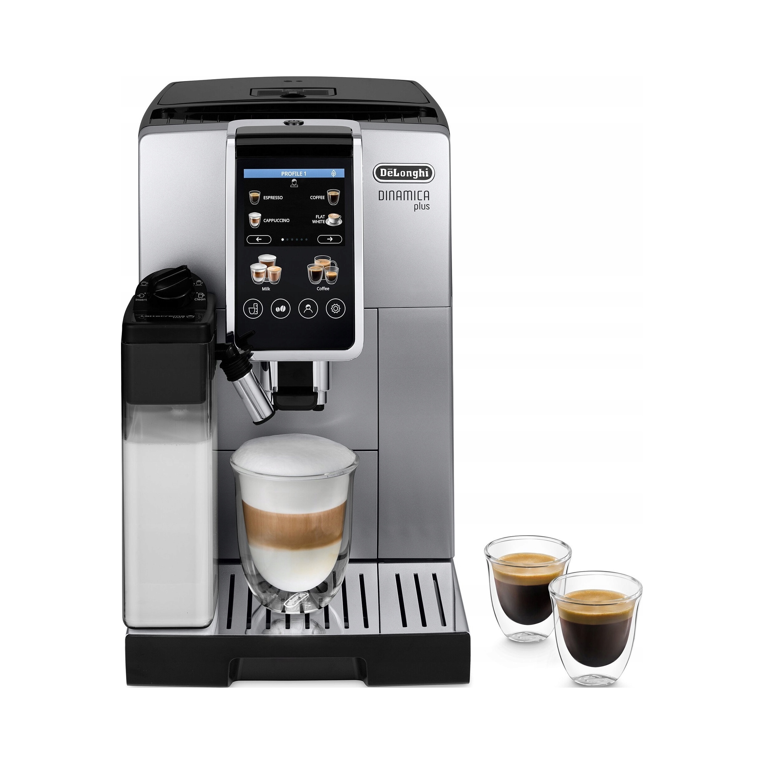 Ekspres ciśnieniowy DeLonghi Dinamica Plus ECAM380.85.SB
