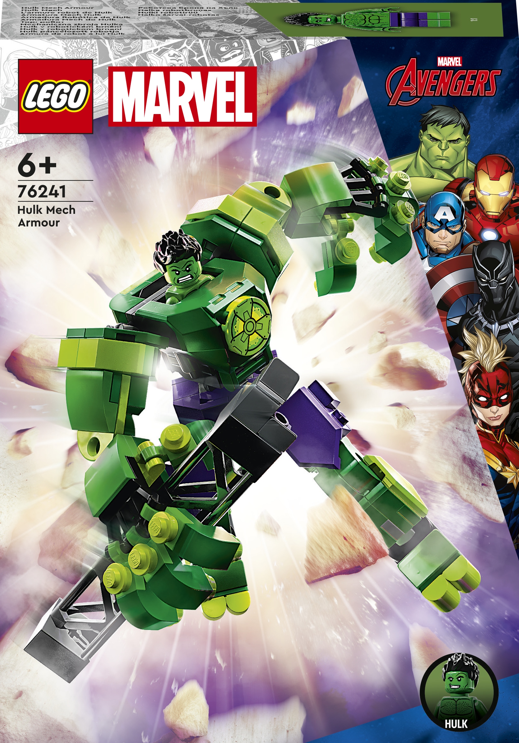 

Lego Heroes 76241 Mechaniczna zbroja Hulka