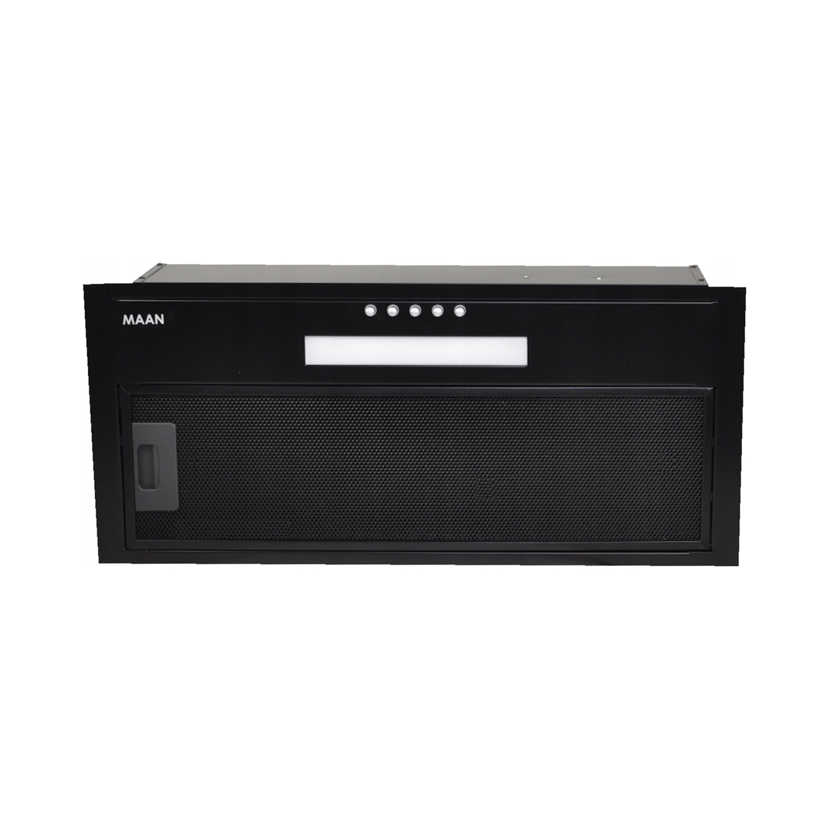 Okap kuchenny do zabudowy Maan Fiugi L 60 cm Czarny Podszafkowy Cichy