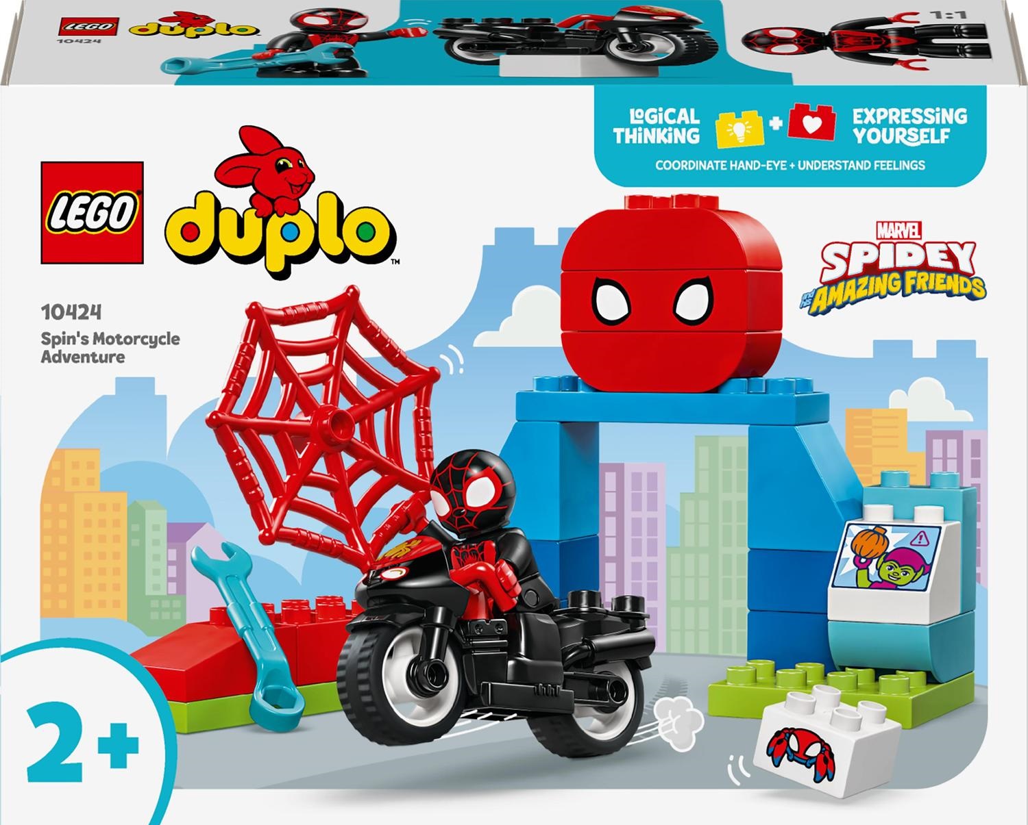 Lego Duplo 10424 Motocyklowa przygoda Spina Nowy Zestaw Klocków!