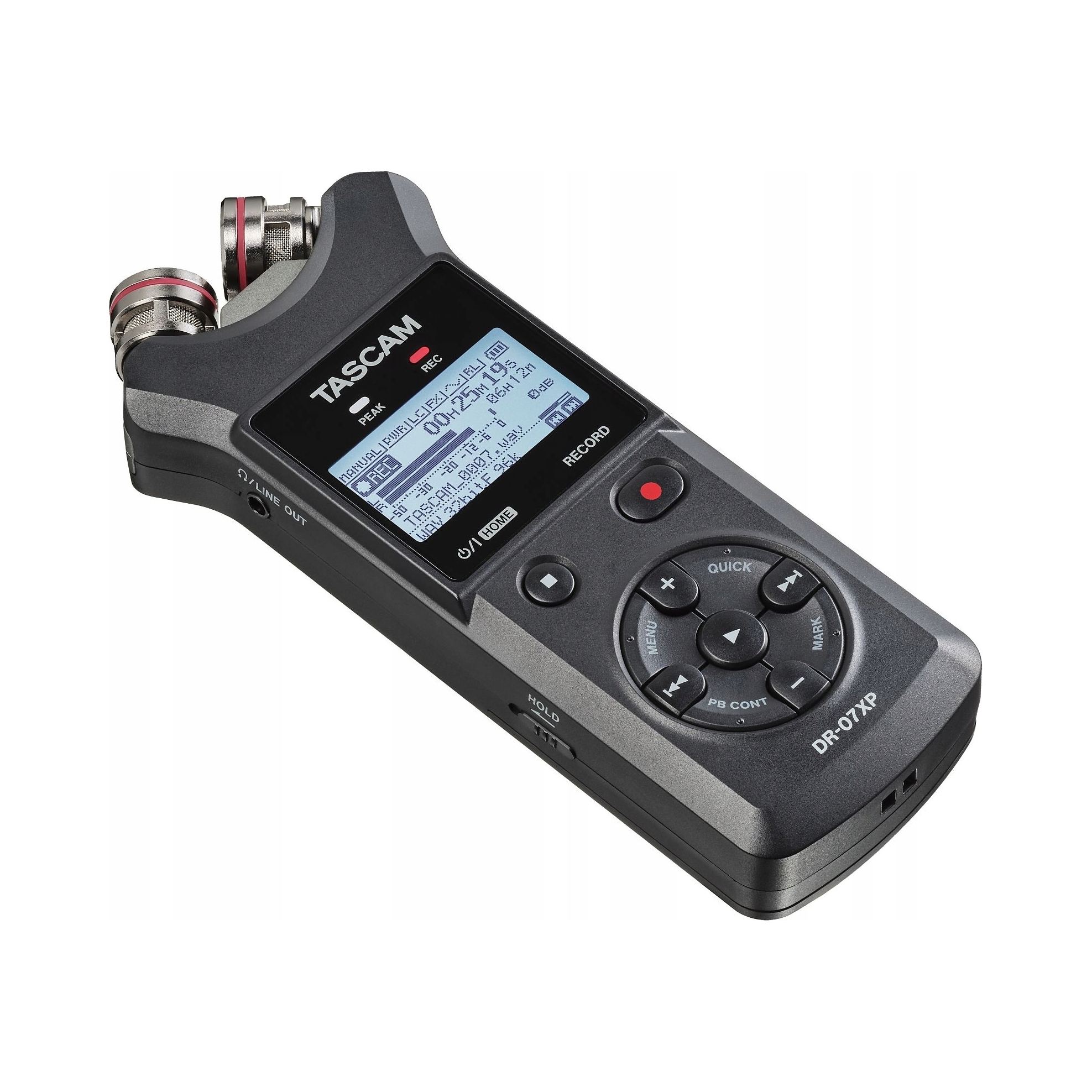 Dyktafon przenośny rejestrator cyfrowy Usb microSD Tascam DR-07XP
