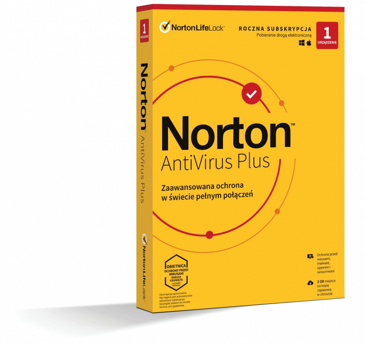 Symantec Norton Antivirus Plus 1 st. / 12 miesięcy