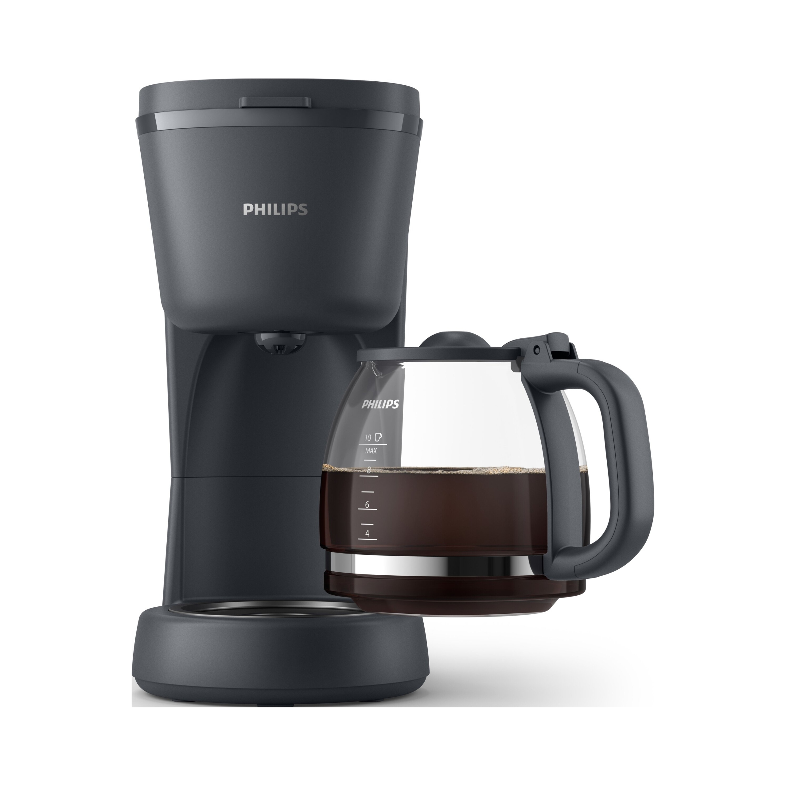 Kávovar kombinovaný (tlakový a překapávací) Philips HD7430/90 1000 W černý