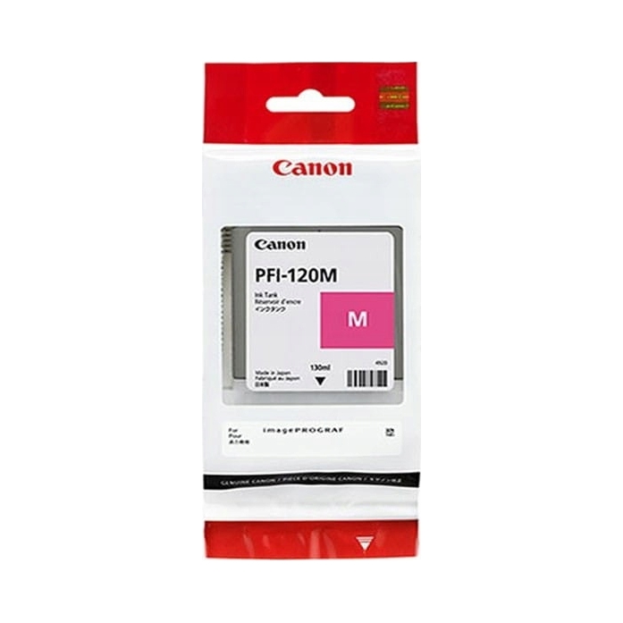 Atrament Canon PFI-120 M purpurový 130 ml iPF TM-200/205