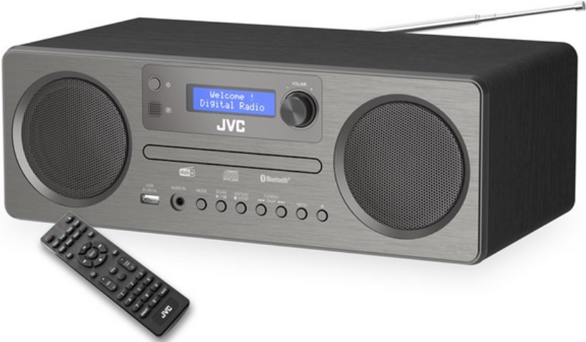 Prehrávač Jvc Sada All In One veža rádio Dab+ Bluetooth Aux Usb Pilot