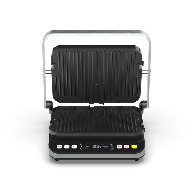 AENO EG5 Grill elektryczny 2000W 6 programów rozmrażanie 320×220 mm czarny — 16