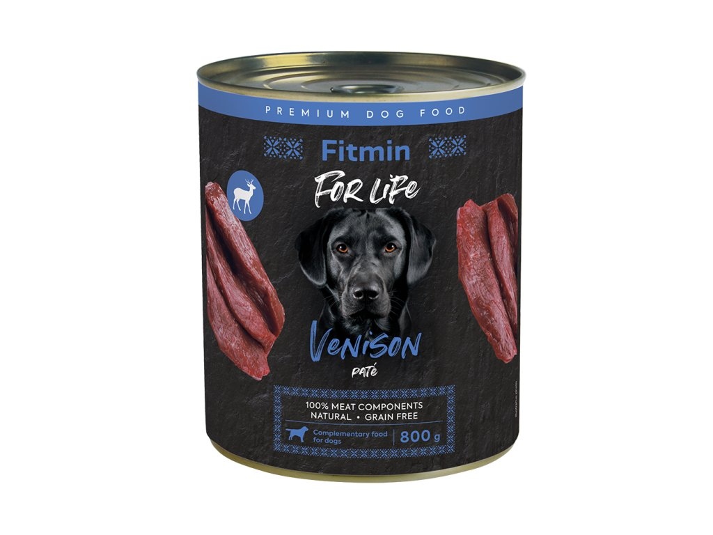 Fitmin For Life Zvěřinová konzerva pro psy 800 g