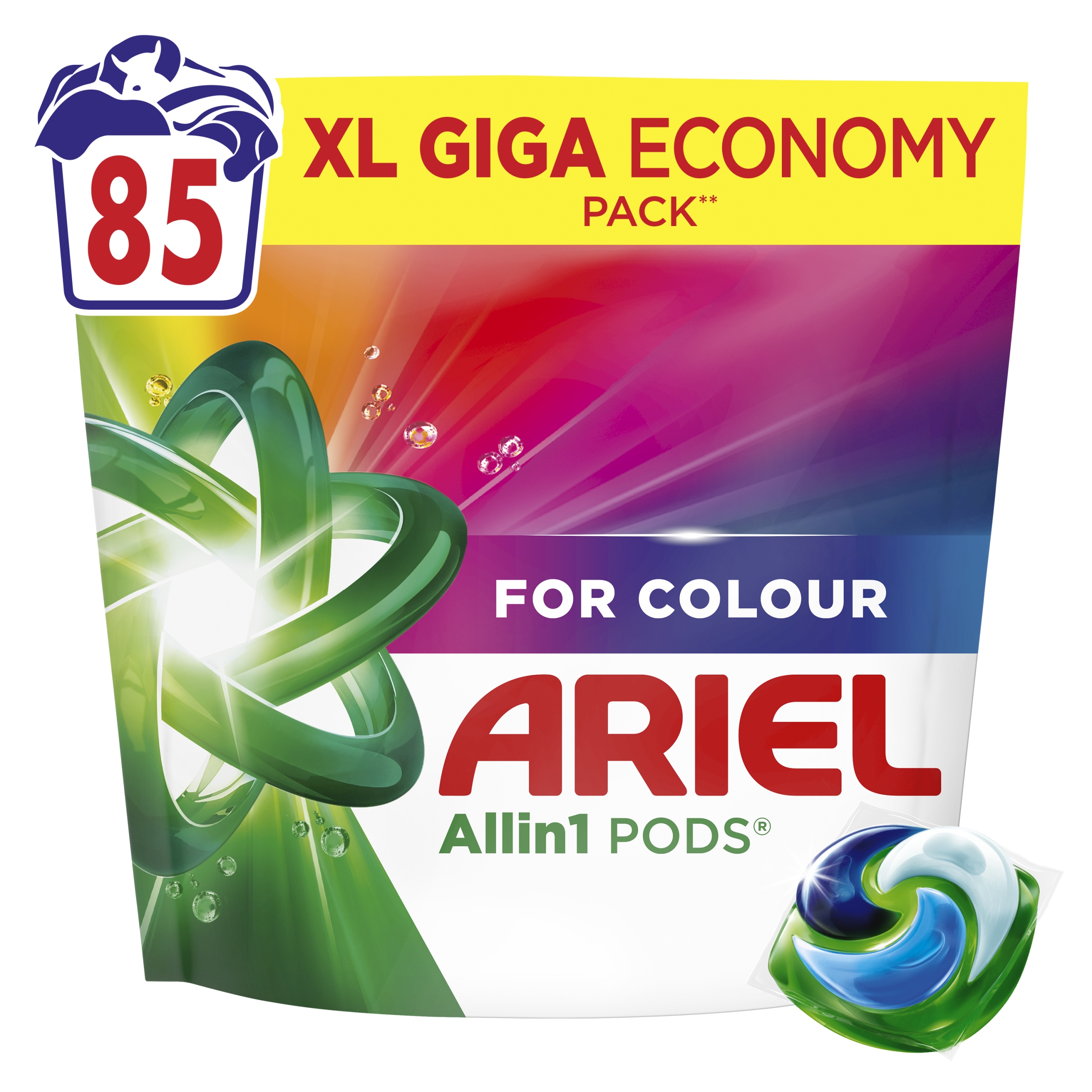 Ariel Allin1 Pods Pro Barevné Prádlo, 85 Praní