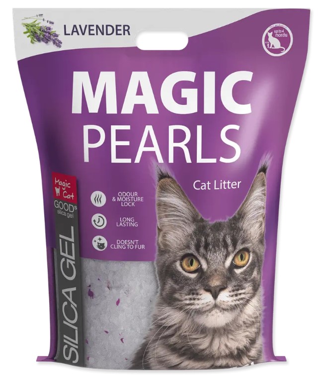 Levně Magic kočkolit Magic Pearl Lavender 16L