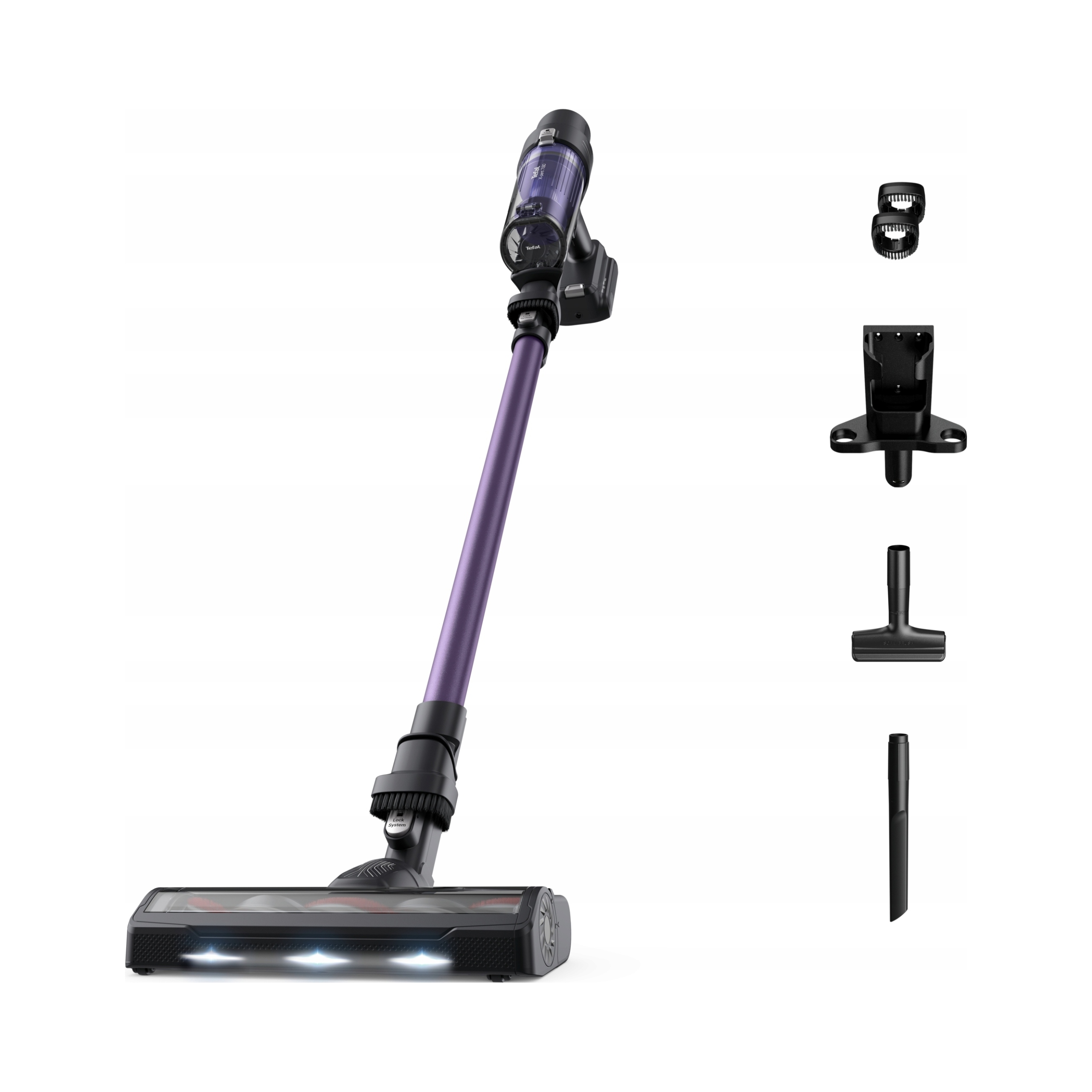 Tefal Vertikálny Bezdrôtový Bezvreckový Vysávač S Led Podsvietením TY6A31WO