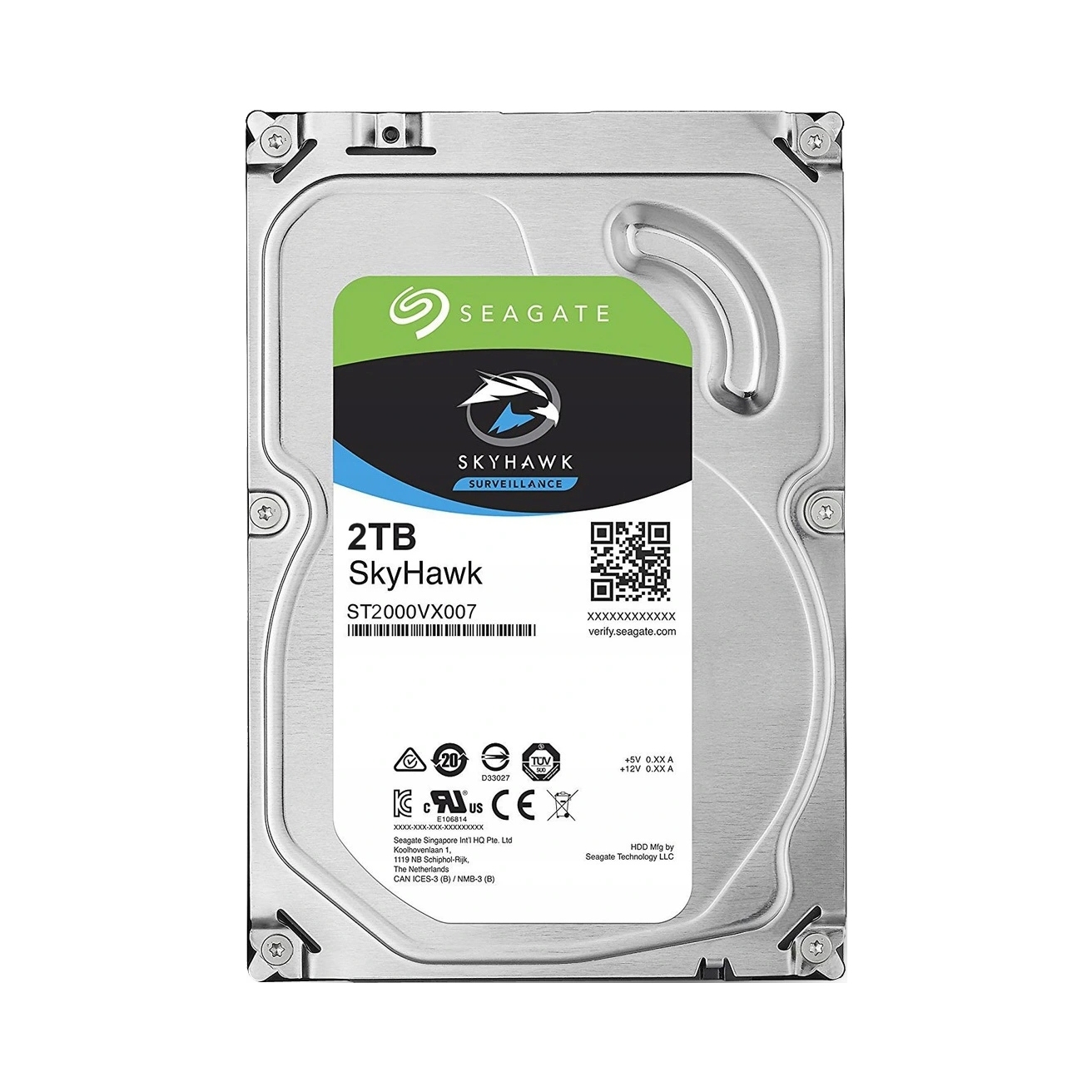 SEAGATE SkyHawk (3.5'', 2TB, SATA III, 5400 obr./min) — 3